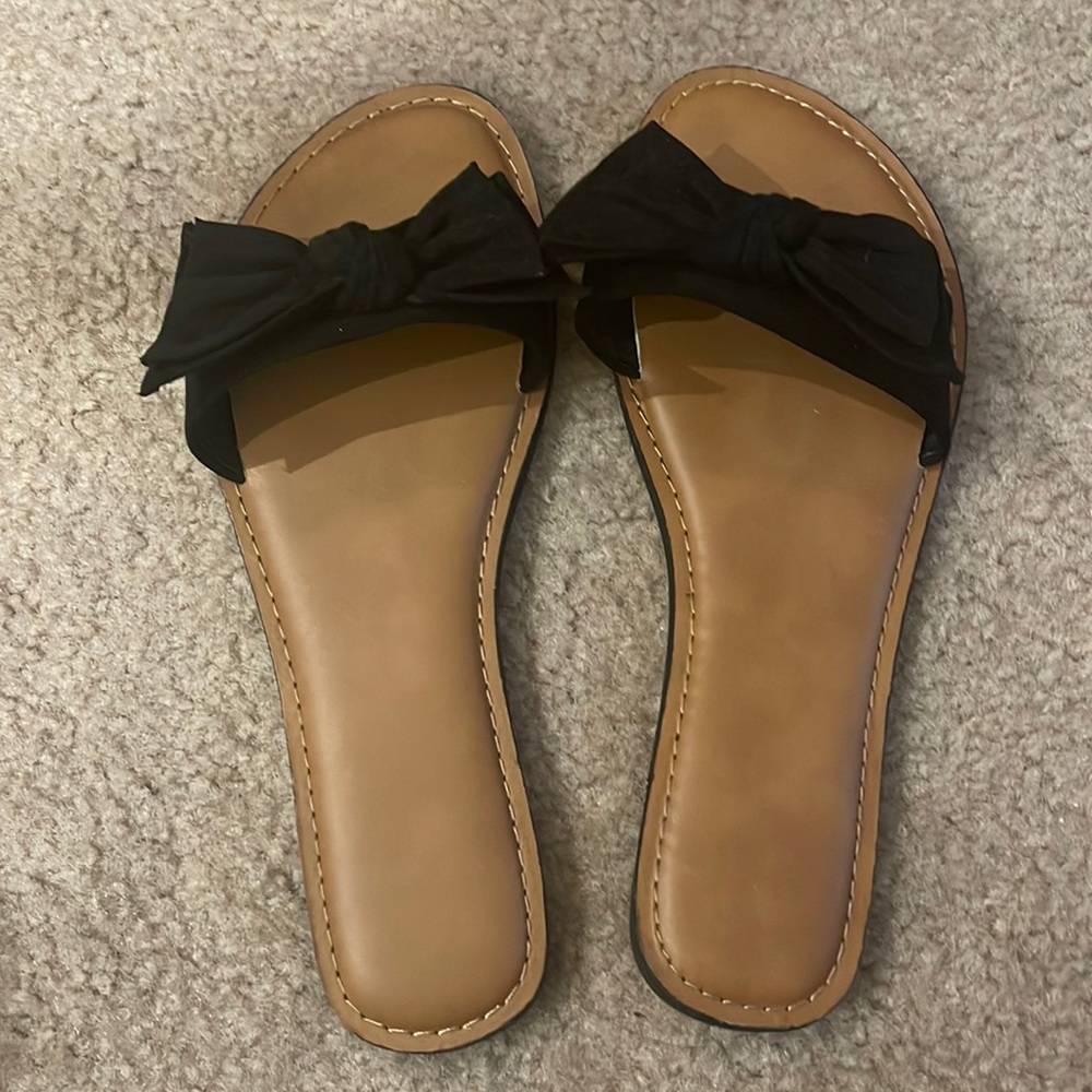 Black sandals